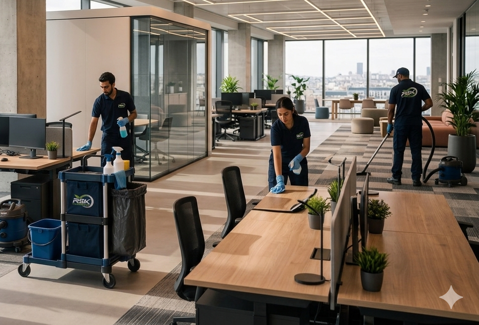 Nettoyage des Bureaux